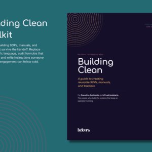 Building Clean Toolkit
